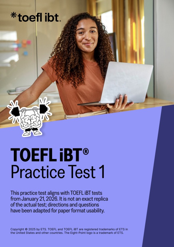 Cover of TOEFL IBT Practice Test 1